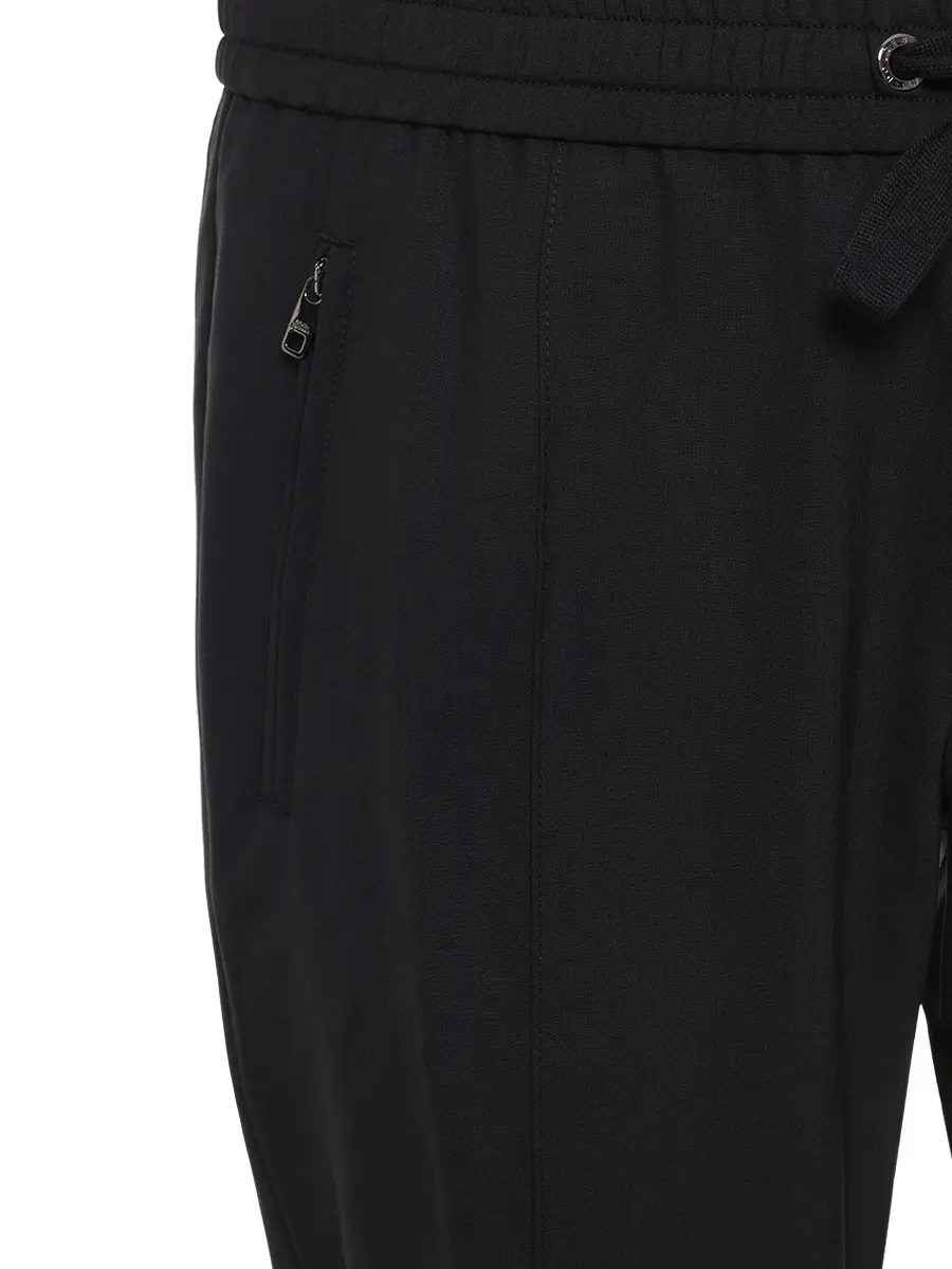 Брюки однотонные