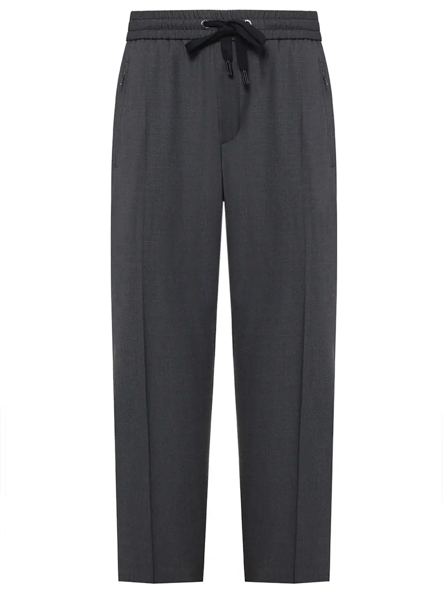 Брюки однотонные