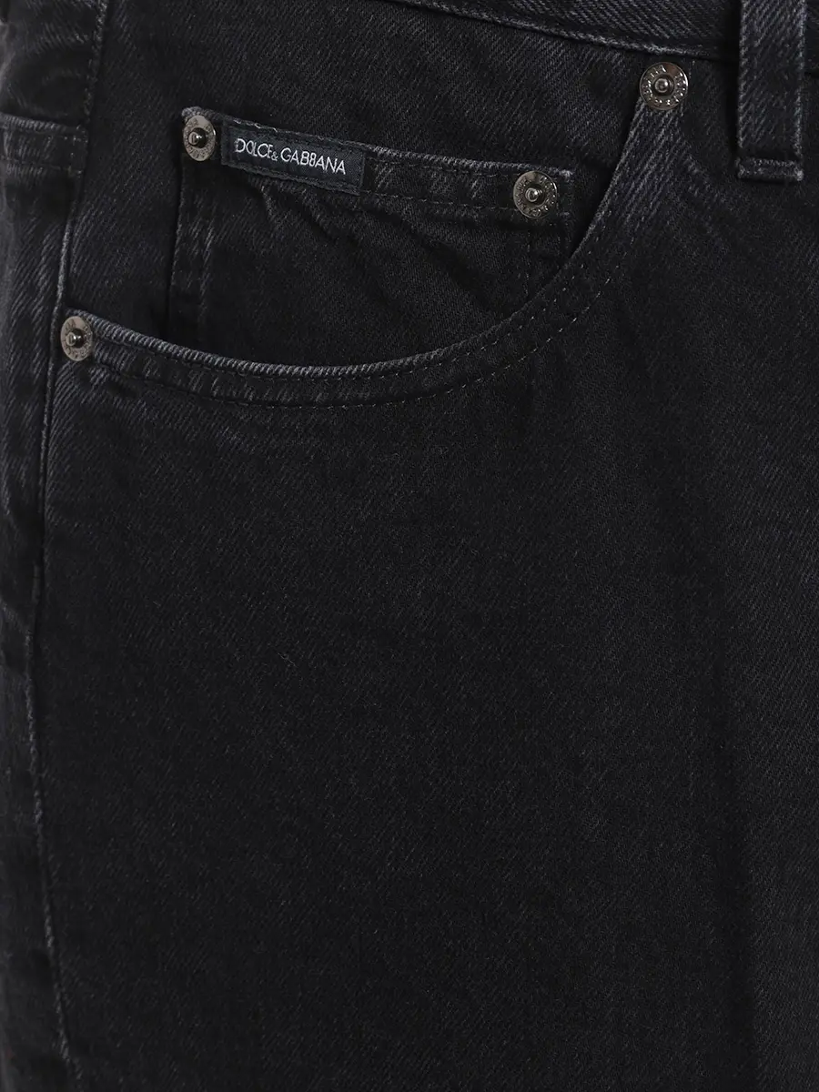 Джинсы Loose Fit хлопковые