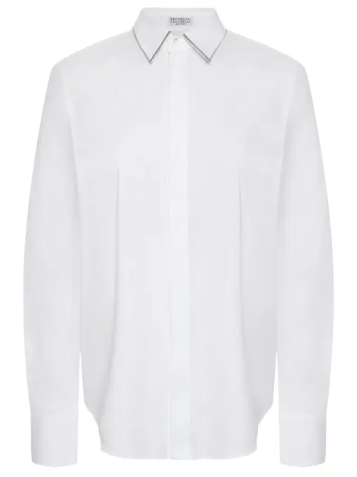Рубашка хлопковая BRUNELLO CUCINELLI