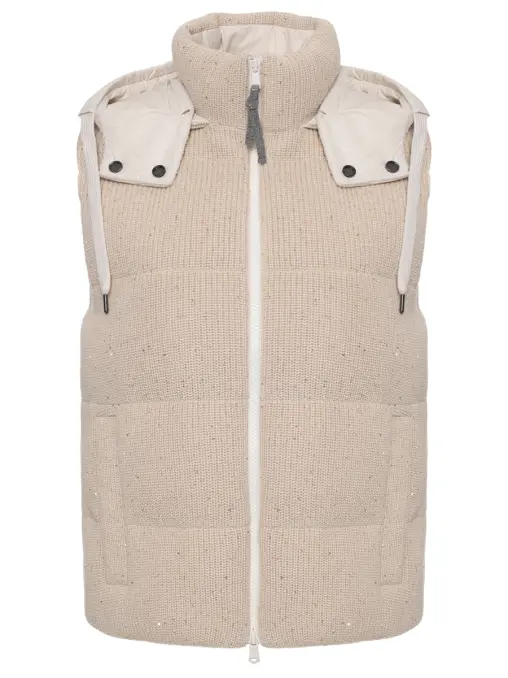 Жилет хлопковый BRUNELLO CUCINELLI