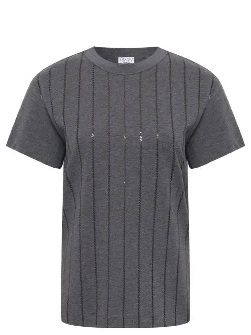 Футболка хлопковая BRUNELLO CUCINELLI