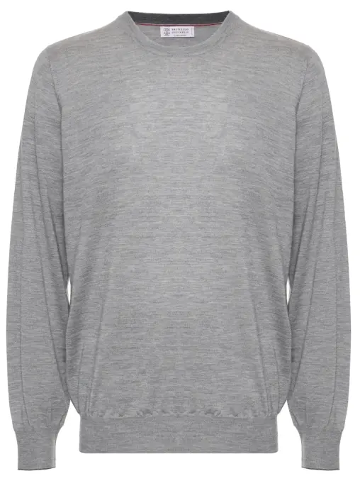 Джемпер из кашемира и шелка BRUNELLO CUCINELLI