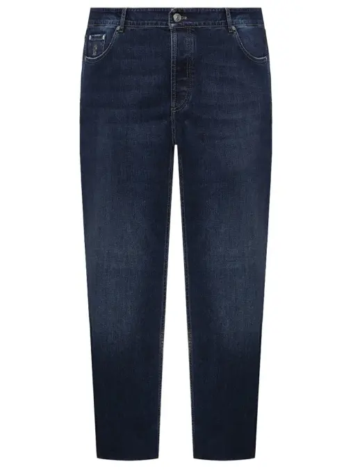 Джинсы Regular Fit хлопковые BRUNELLO CUCINELLI