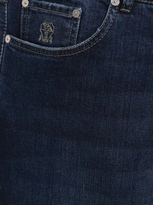 Джинсы Regular Fit хлопковые BRUNELLO CUCINELLI