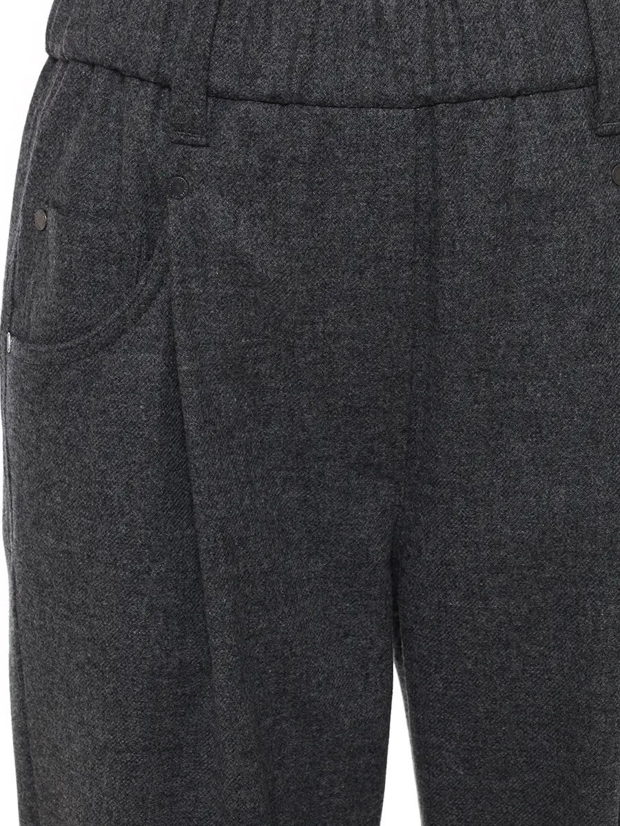 Брюки шерстяные