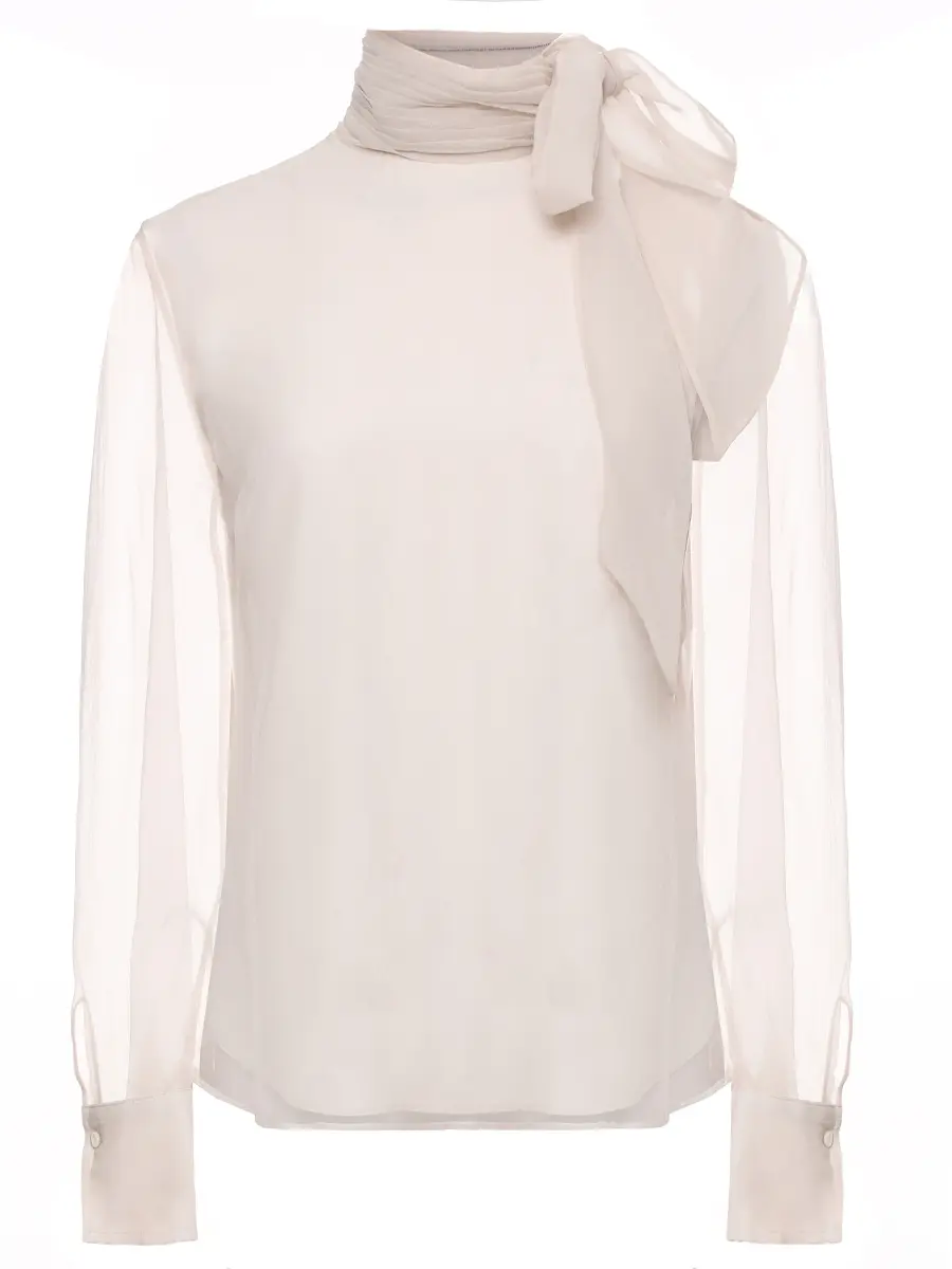 Блуза шелковая