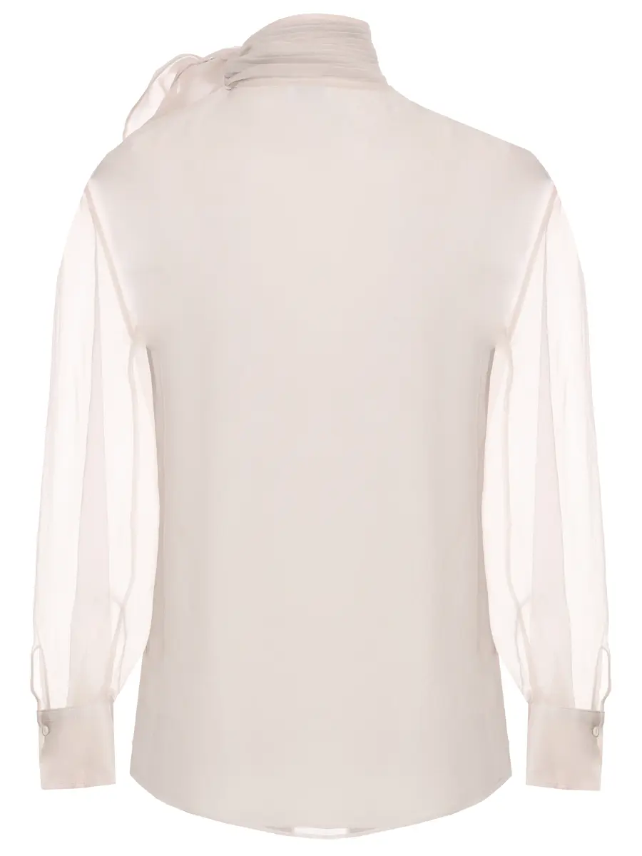 Блуза шелковая