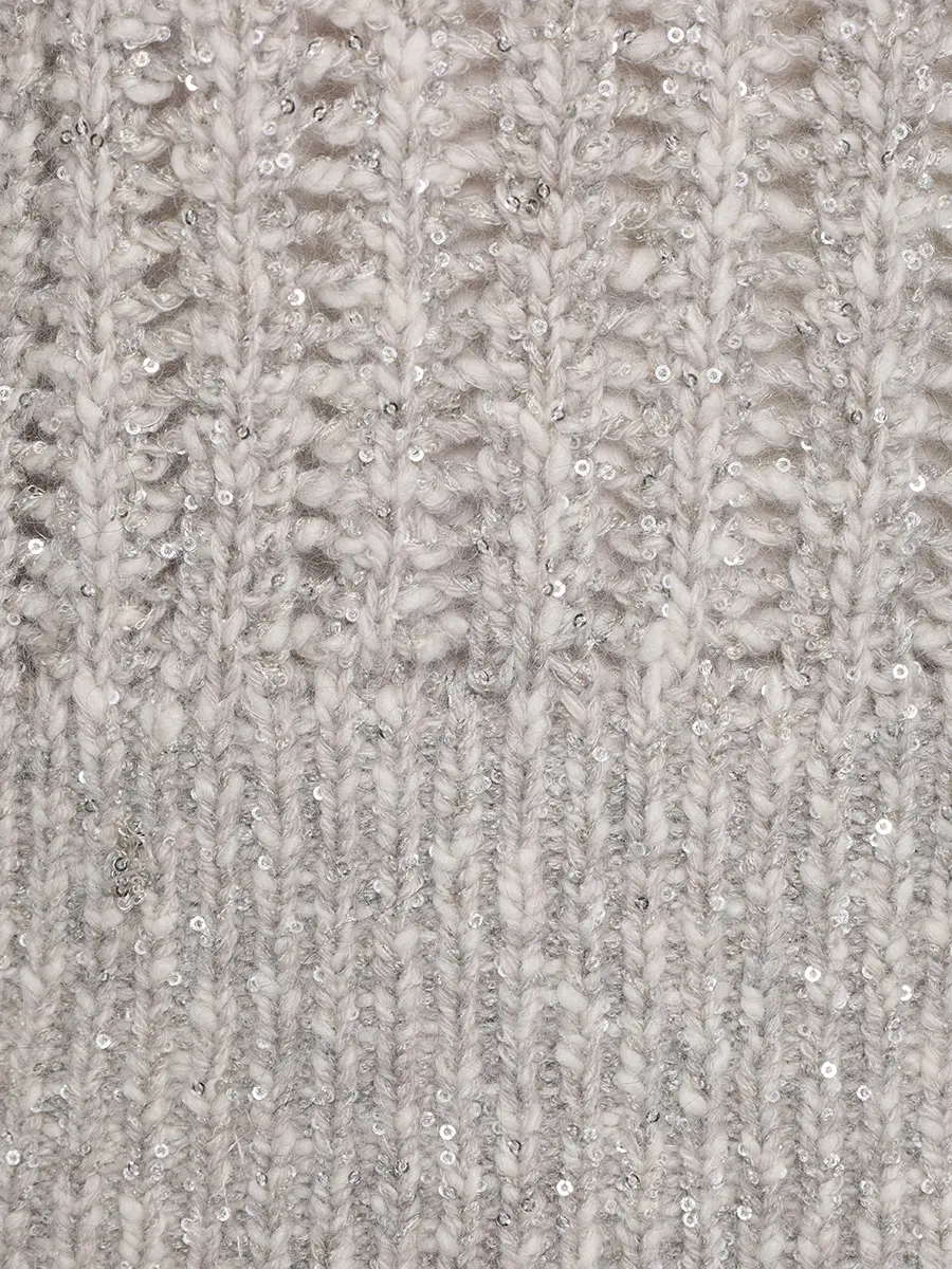 Жилет с пайетками