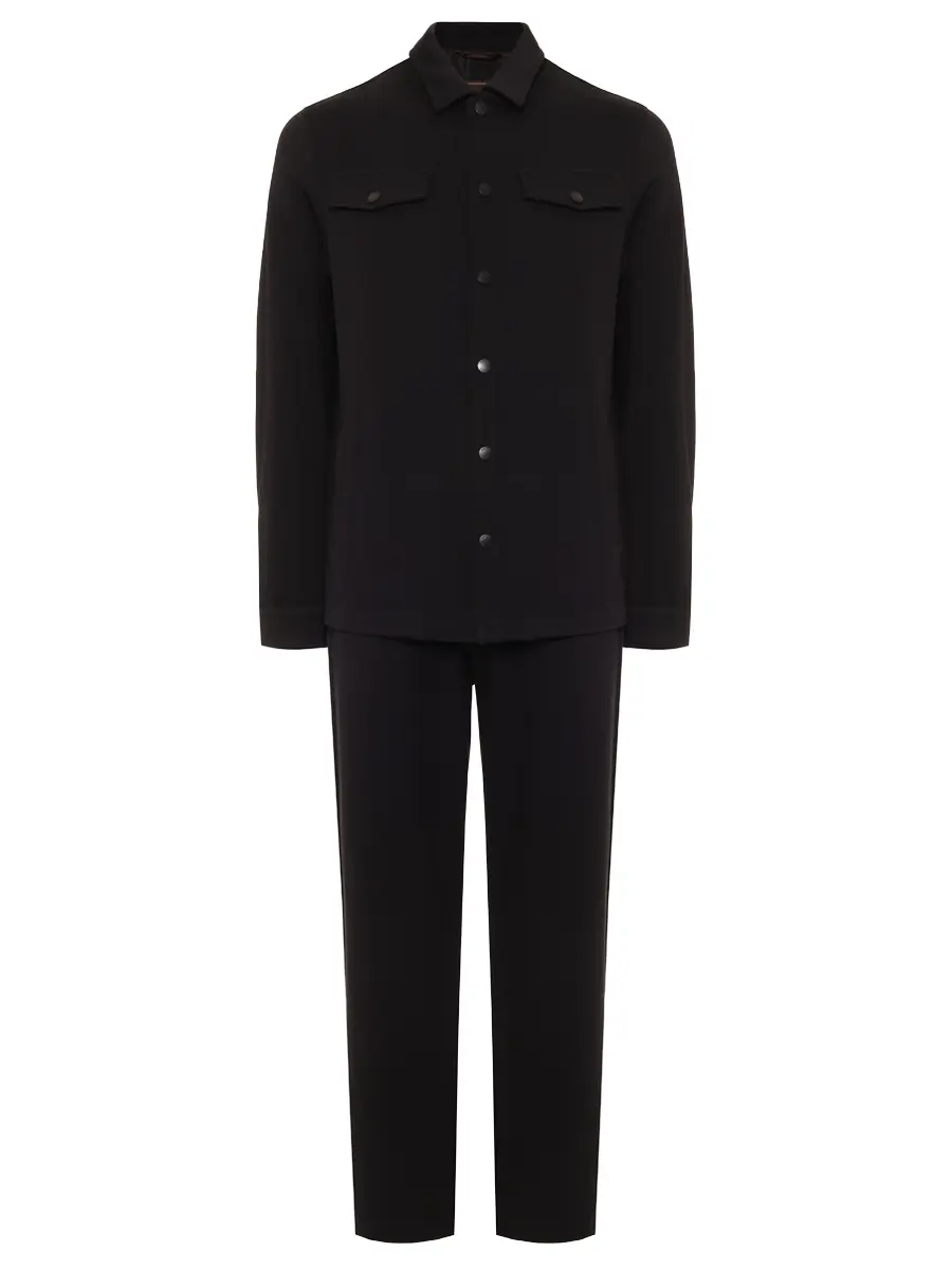 Костюм из вискозы и шерсти