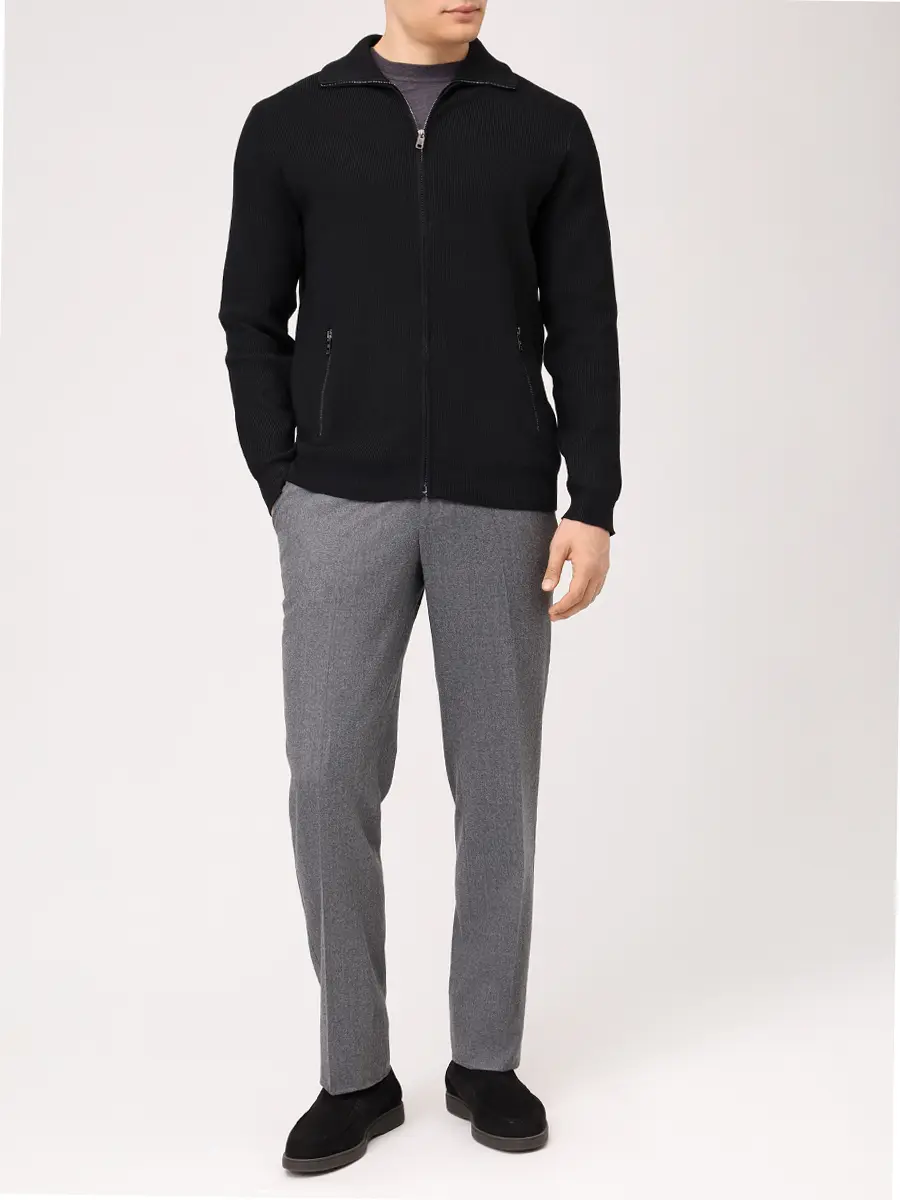 Кардиган из хлопка и тенселя