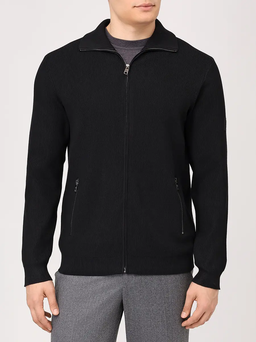 Кардиган из хлопка и тенселя