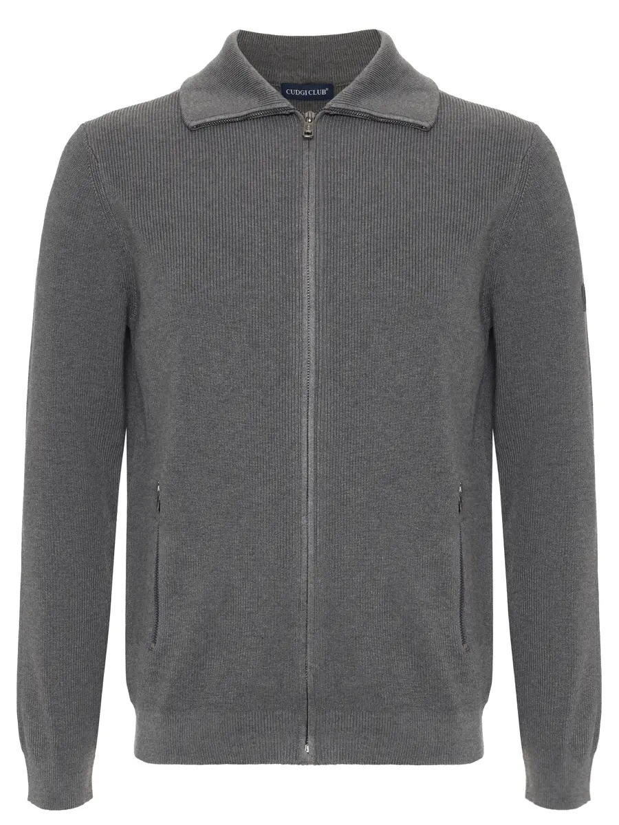 Кардиган из хлопка и тенселя