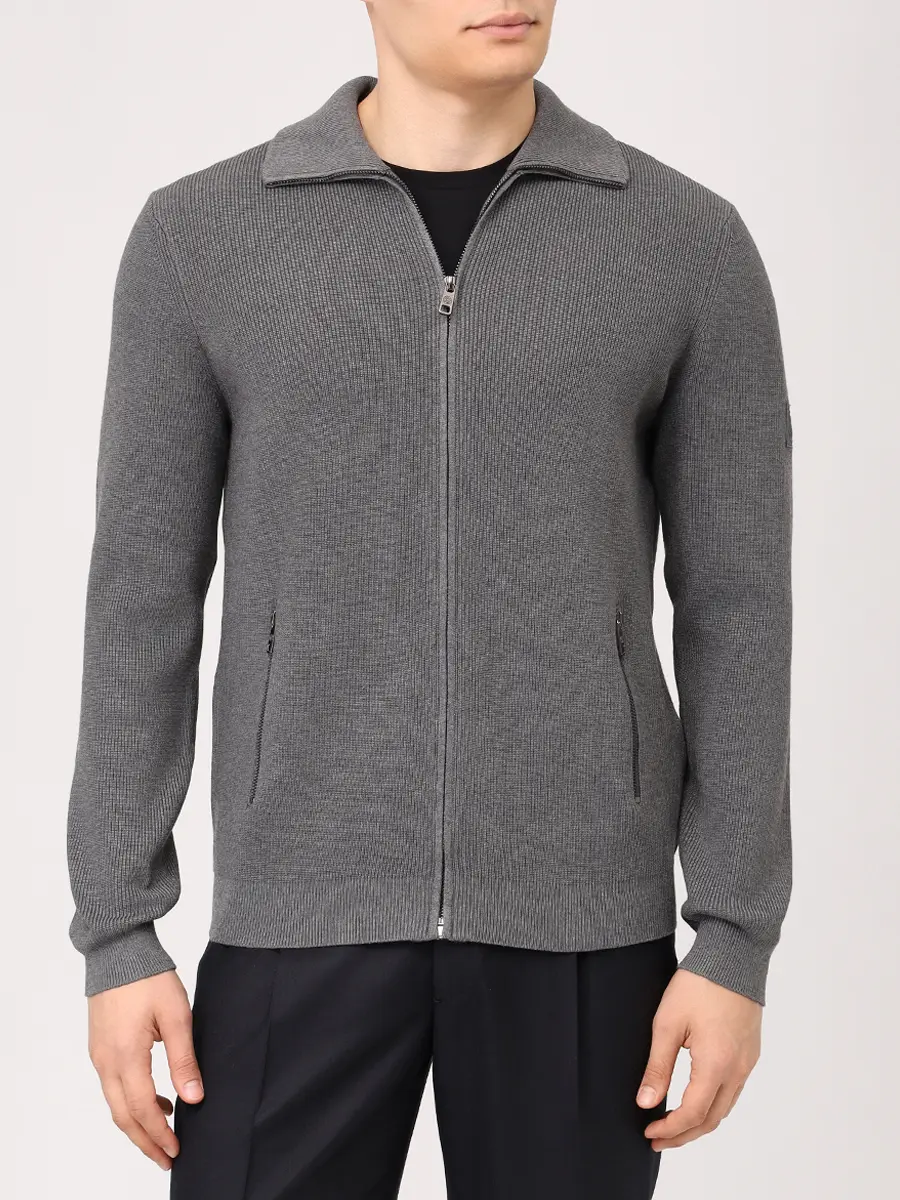 Кардиган из хлопка и тенселя