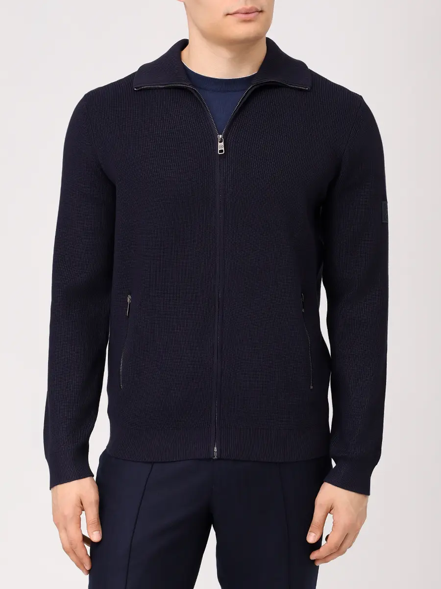 Кардиган из хлопка и тенселя