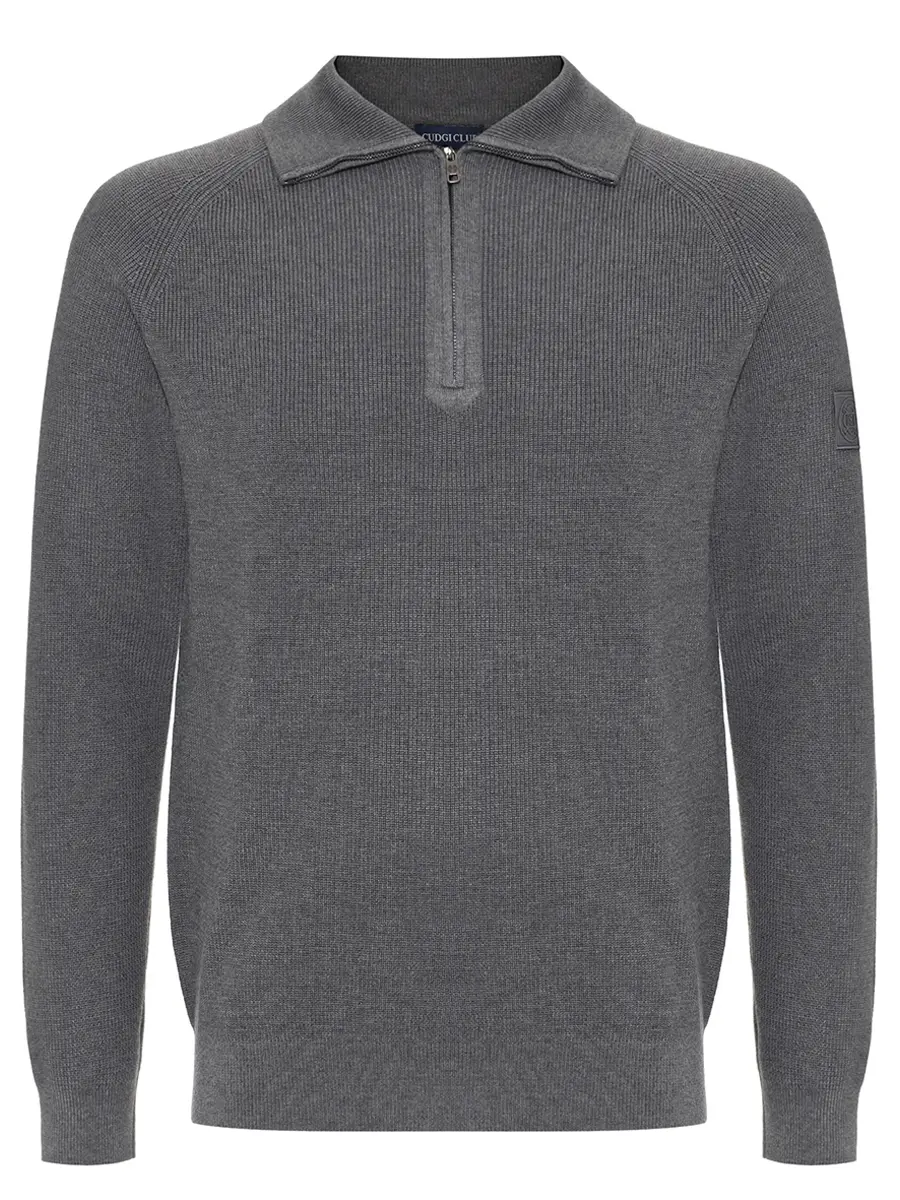 Джемпер из хлопка и тенселя