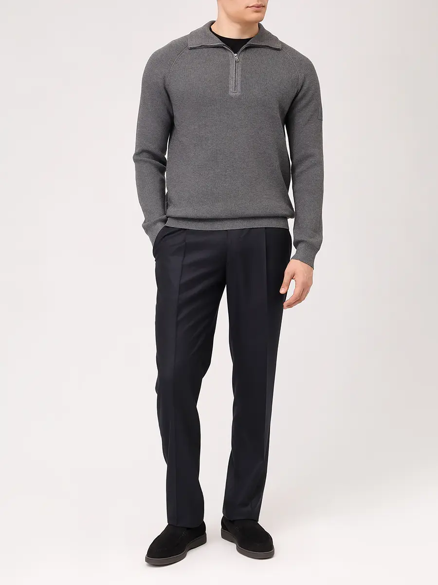 Джемпер из хлопка и тенселя