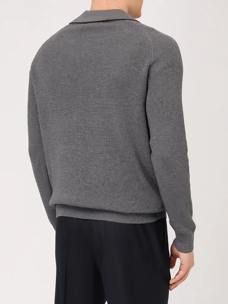 Джемпер из хлопка и тенселя