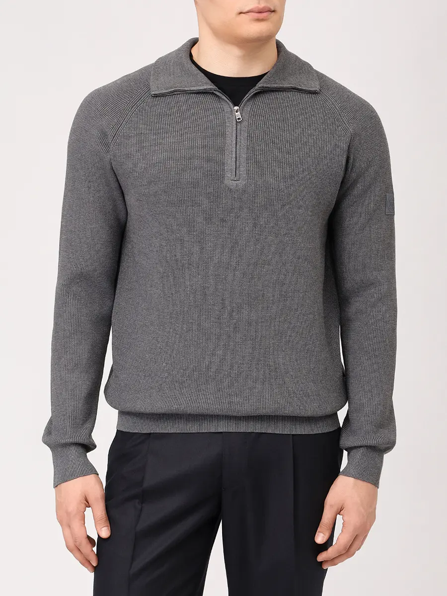 Джемпер из хлопка и тенселя