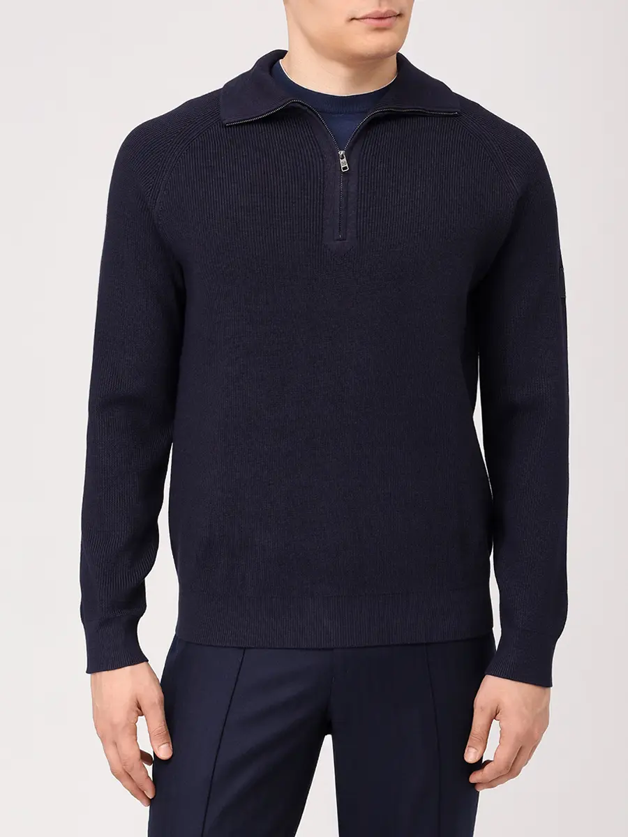 Джемпер из хлопка и тенселя