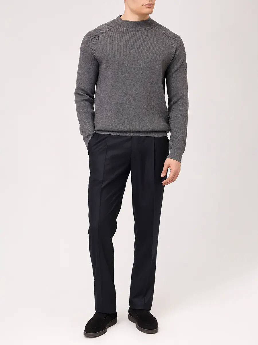 Джемпер из хлопка и тенселя