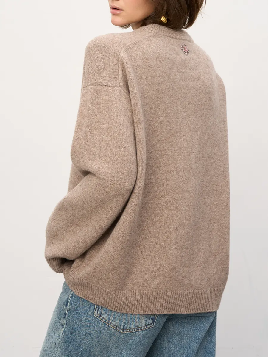 Джемпер шерстяной CACAO