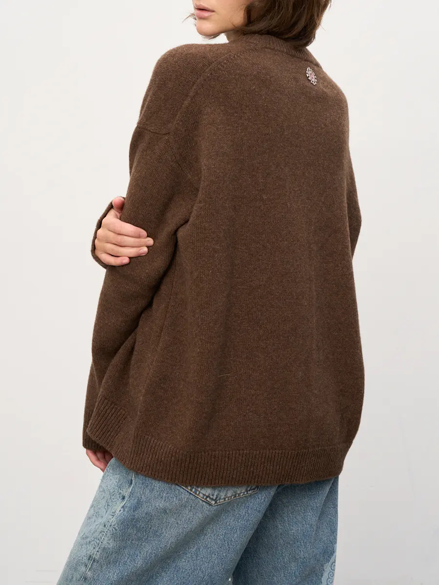 Джемпер шерстяной CHOCOLATE