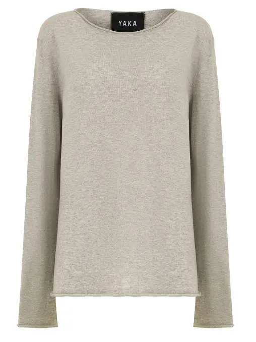 Лонгслив хлопковый COZY WEEKEND YAKA