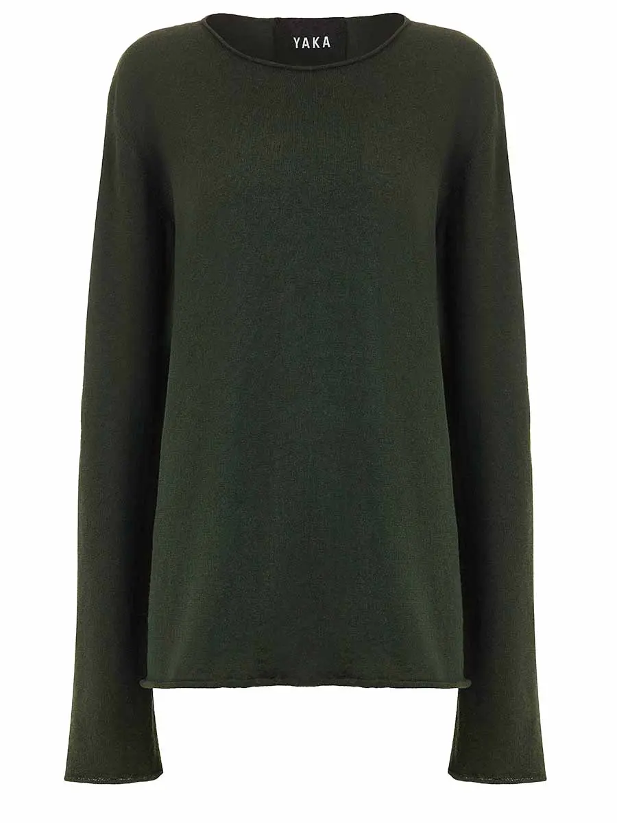 Лонгслив хлопковый FROSTY GREENS