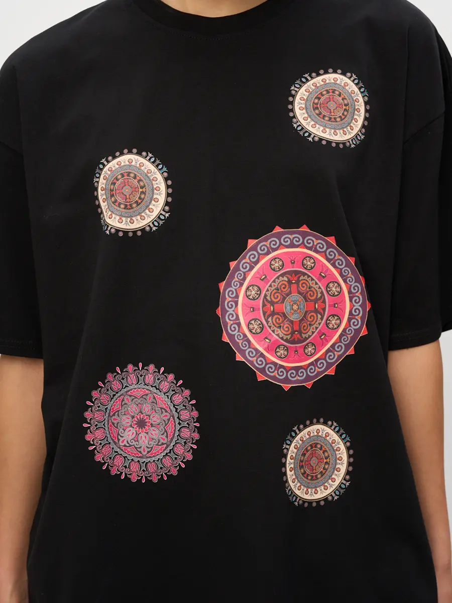 Футболка хлопковая ArtWork black