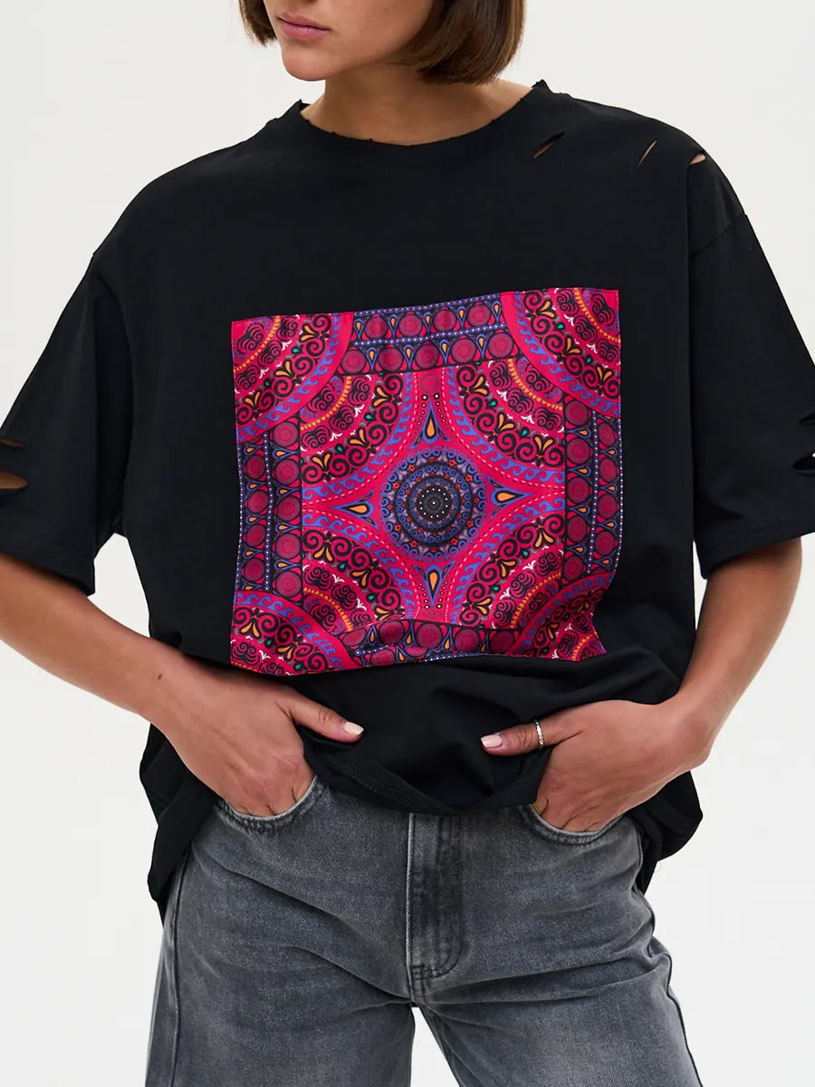 Футболка хлопковая Lucky charm 2