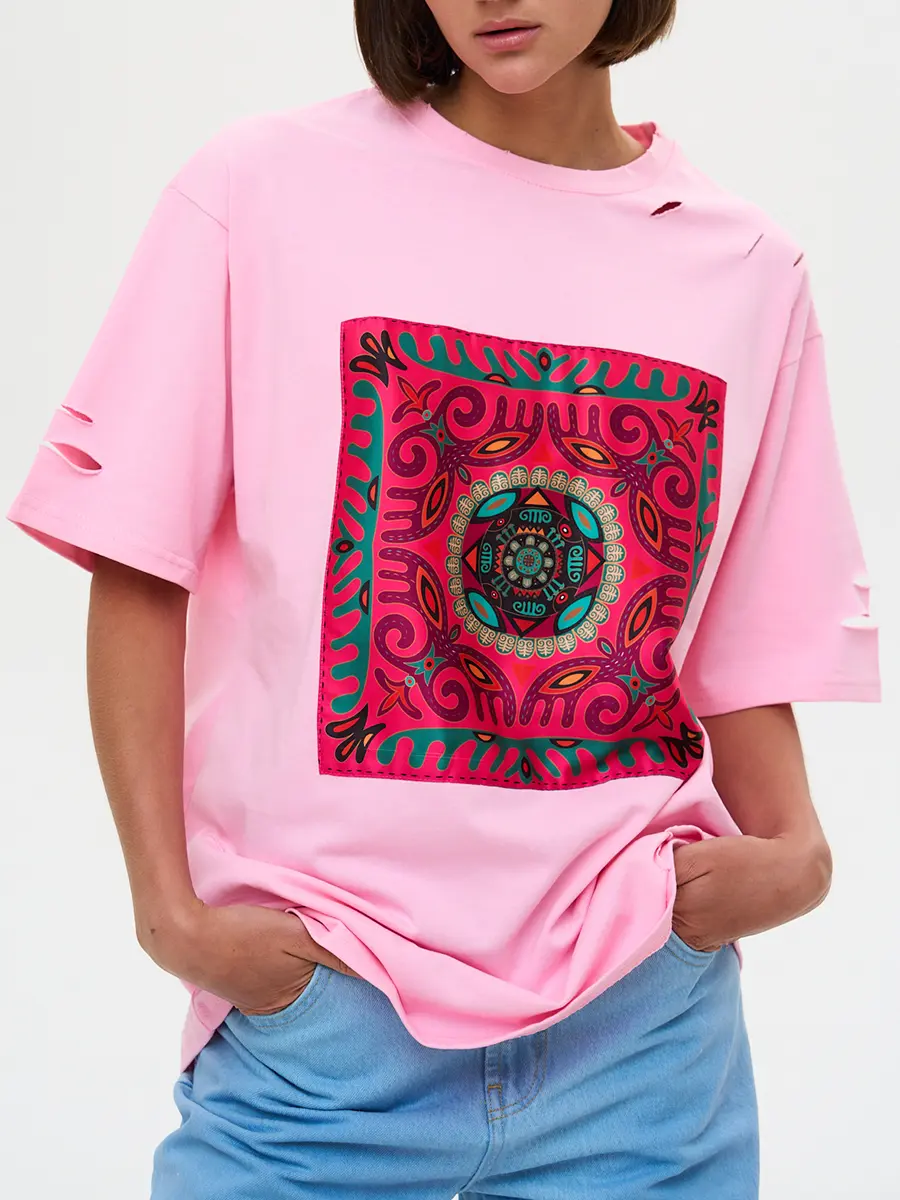 Футболка хлопковая Love 2