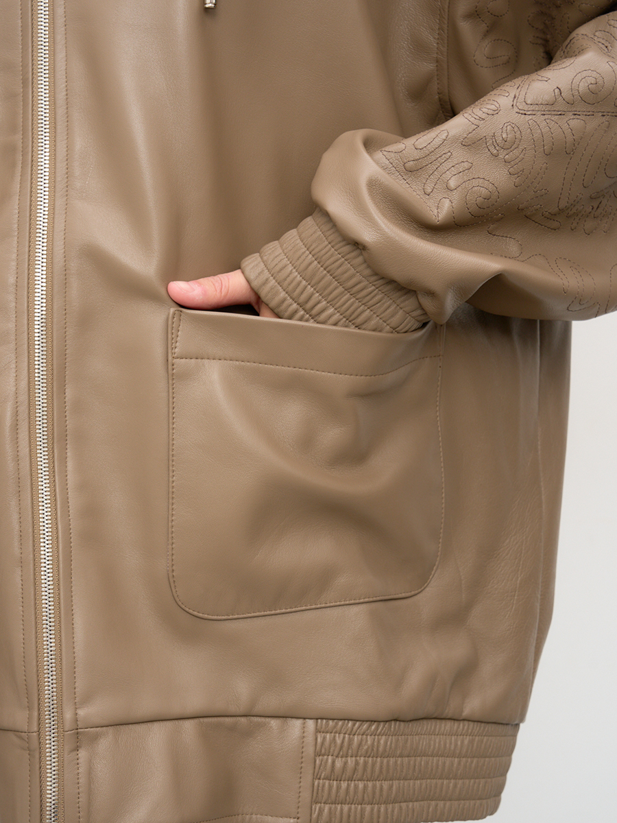 Куртка кожаная Mocco