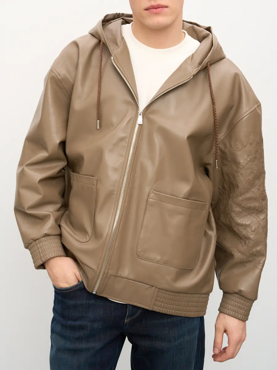 Куртка кожаная Mocco