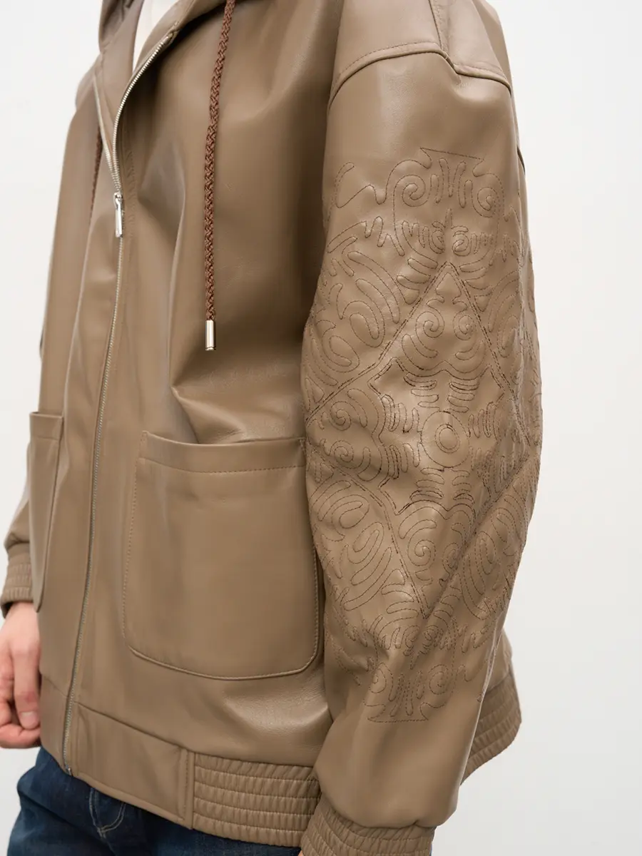 Куртка кожаная Mocco