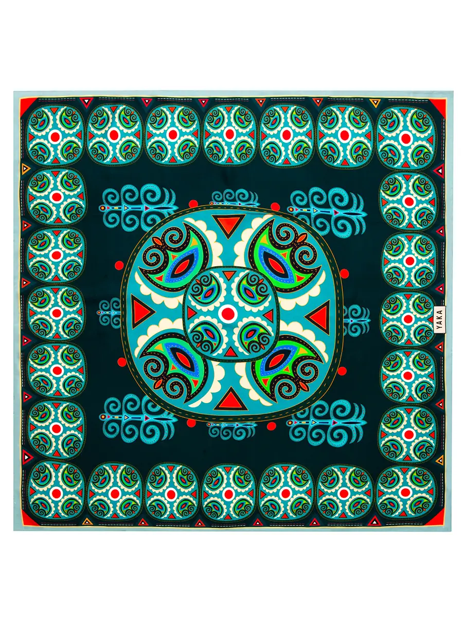 Платок шелковый Meeting