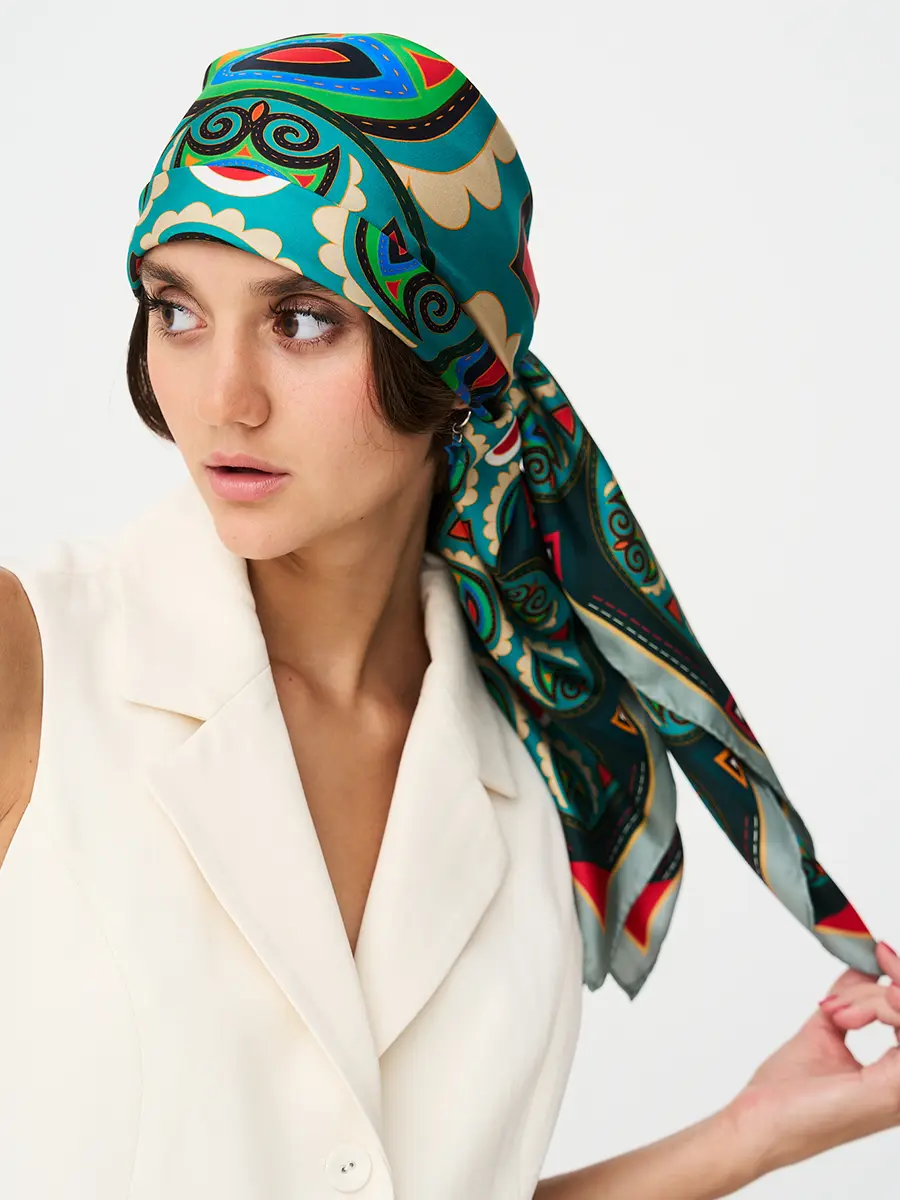 Платок шелковый Meeting