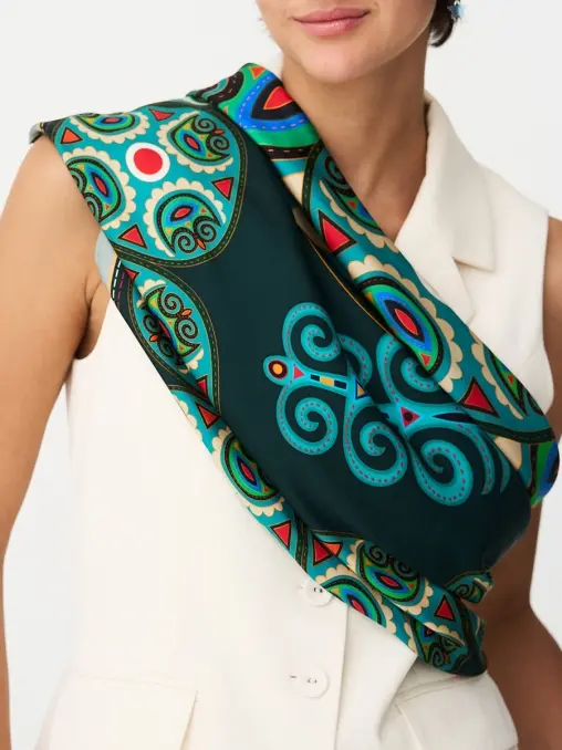 Платок шелковый Meeting YAKA