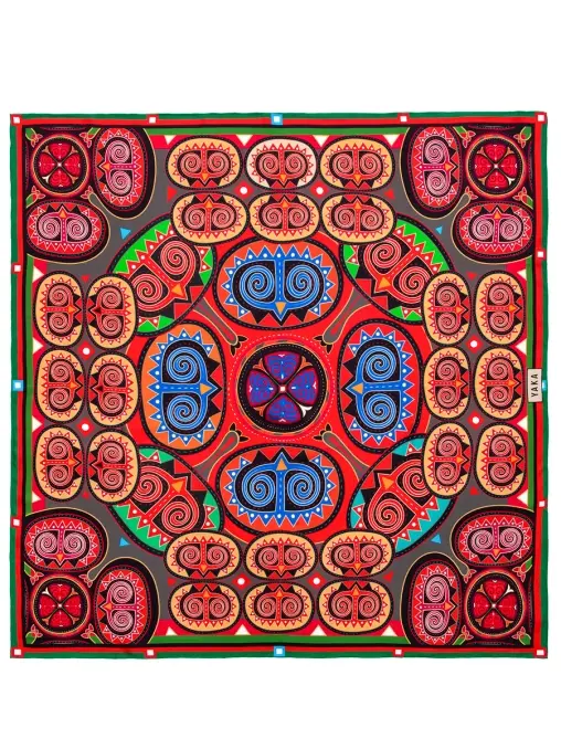 Платок шелковый Juicy Fruit YAKA