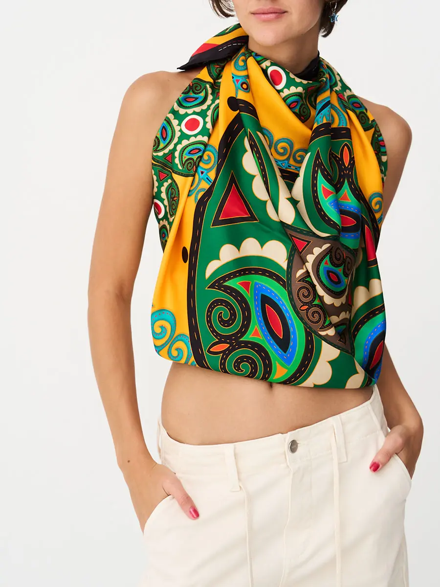 Платок шелковый Dandelion Wine