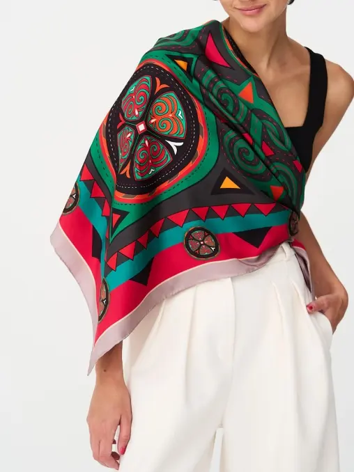 Платок шелковый Watermelon Sugar YAKA