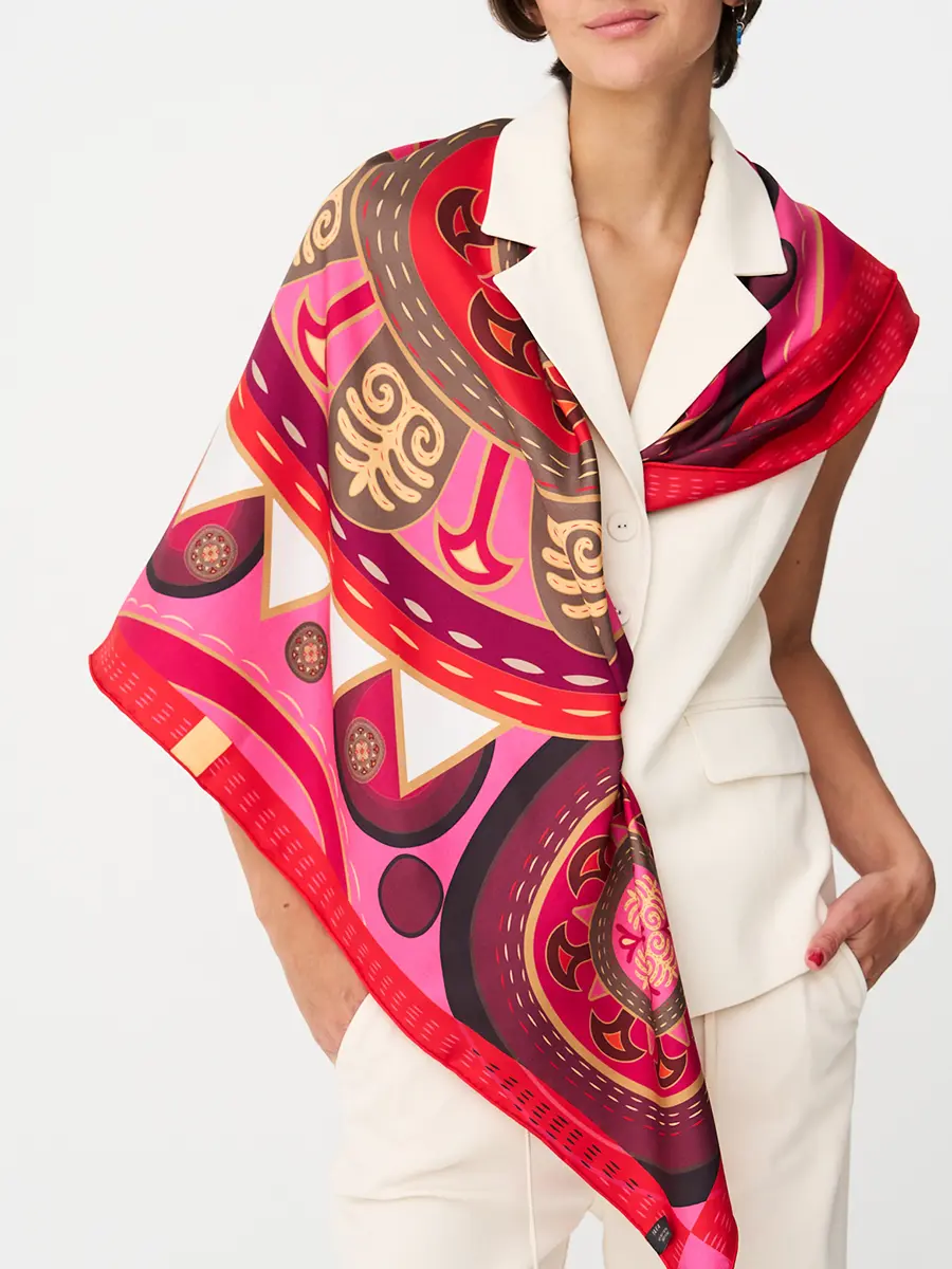 Платок шелковый Better than your ex-1