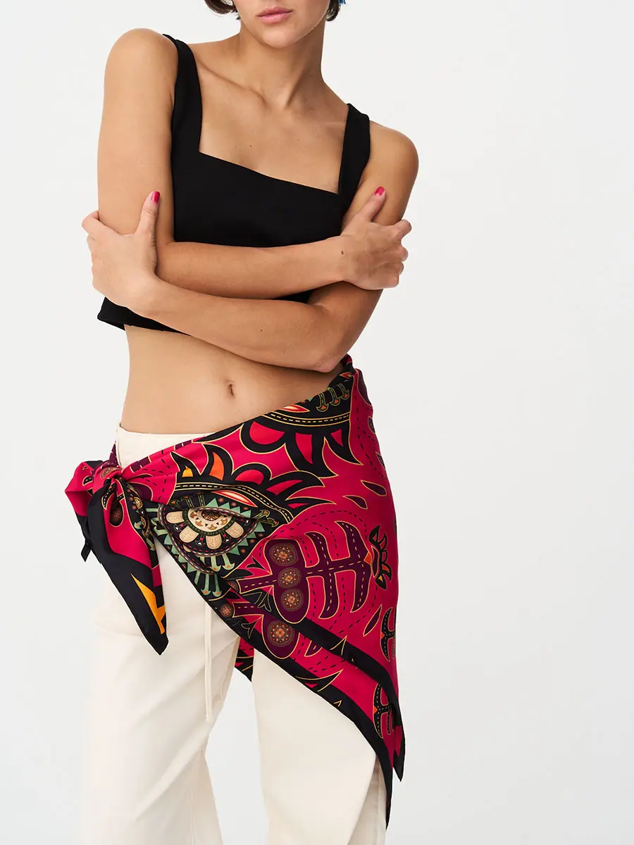 Платок шелковый Better than your ex-2