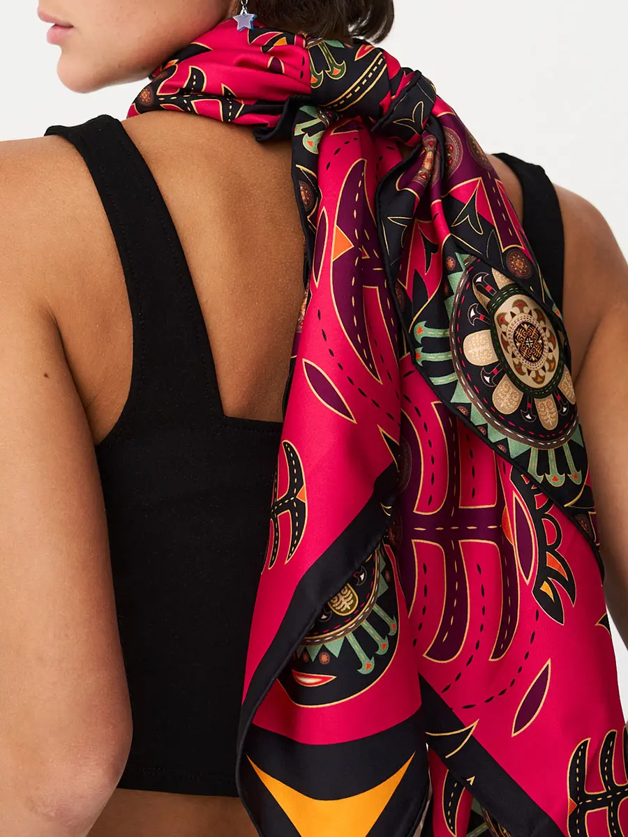 Платок шелковый Better than your ex-2