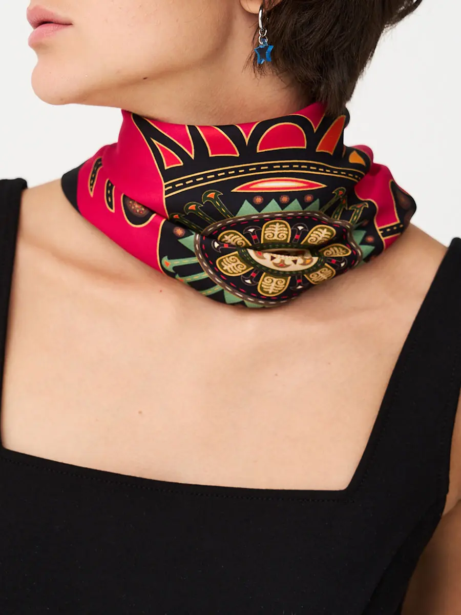 Платок шелковый Better than your ex-2