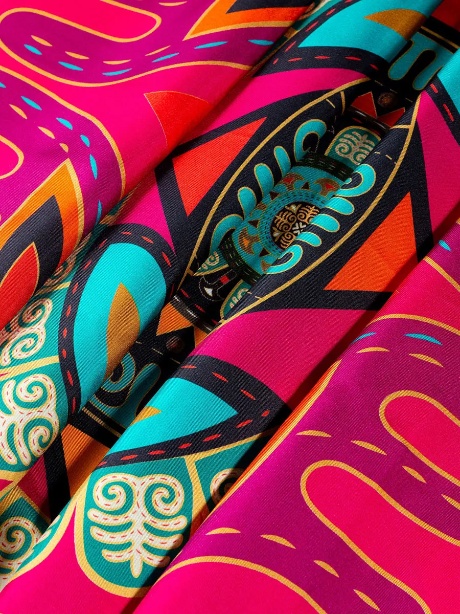 Платок шелковый Love 2