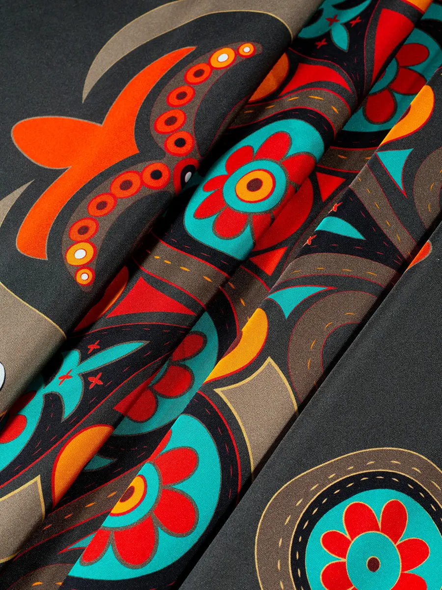 Платок шелковый Bright Flower 2