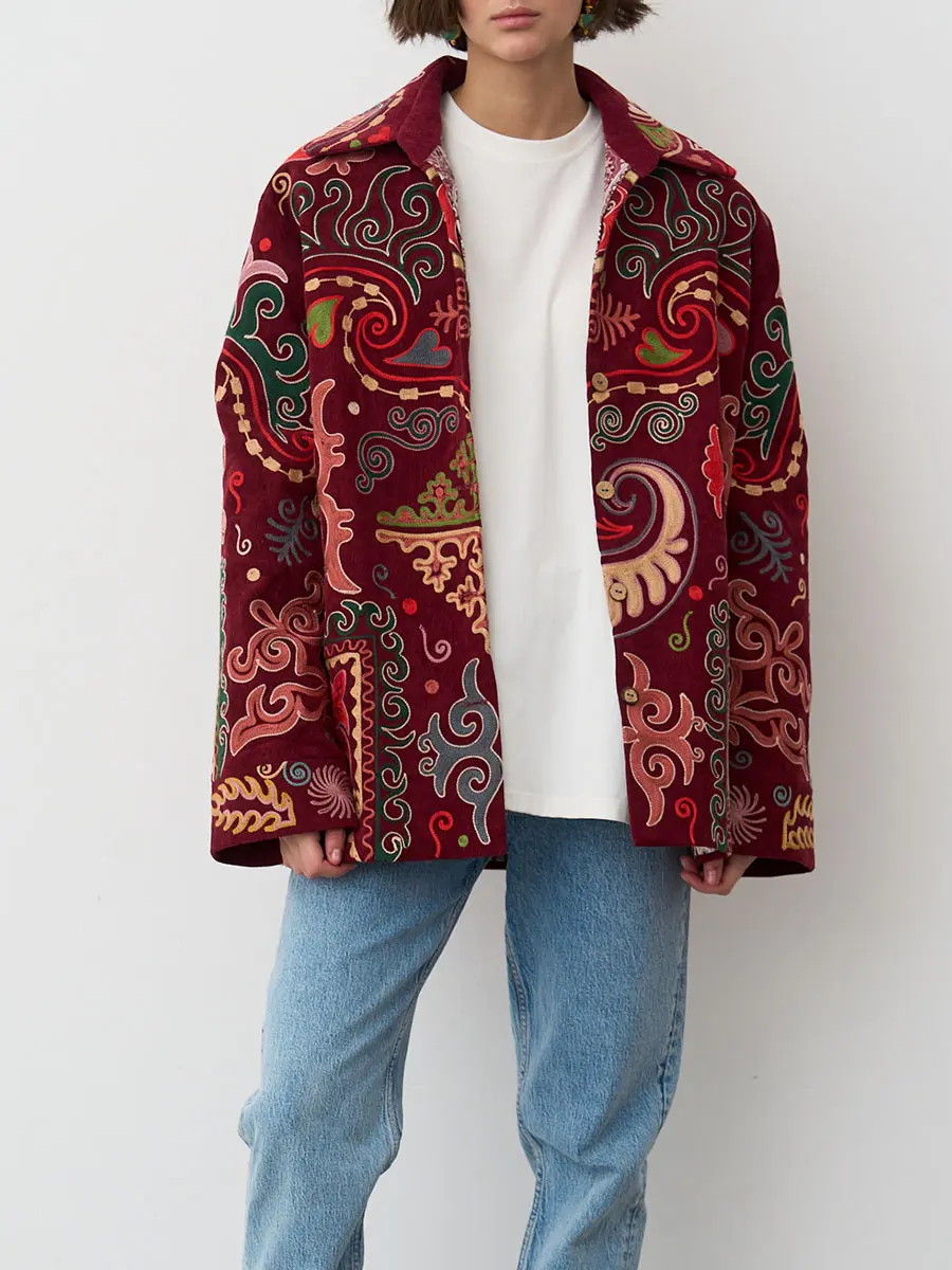 Рубашка вельветовая Bordo