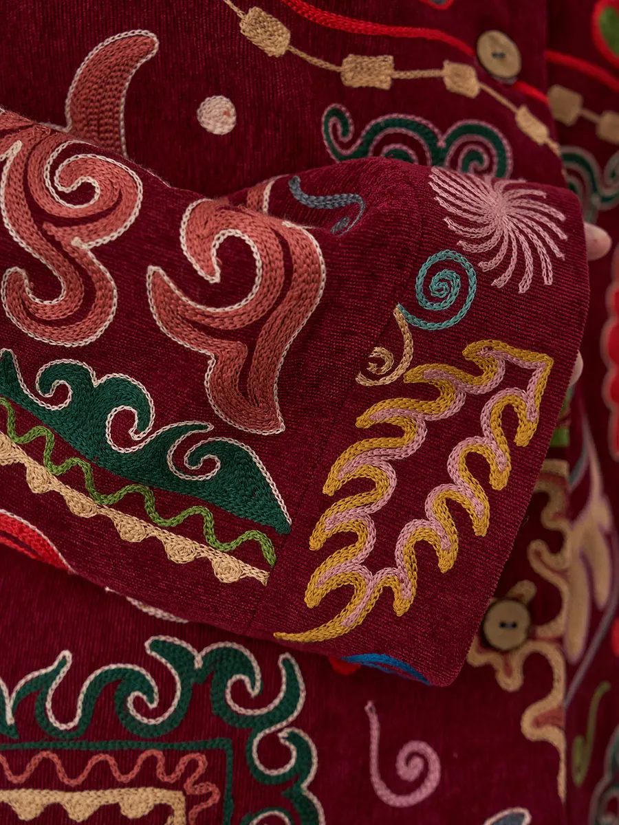 Рубашка вельветовая Bordo