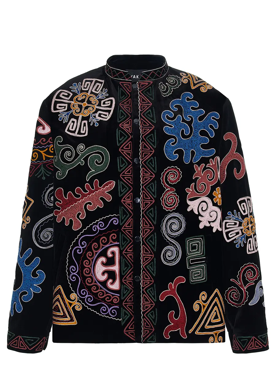 Жакет бархатный